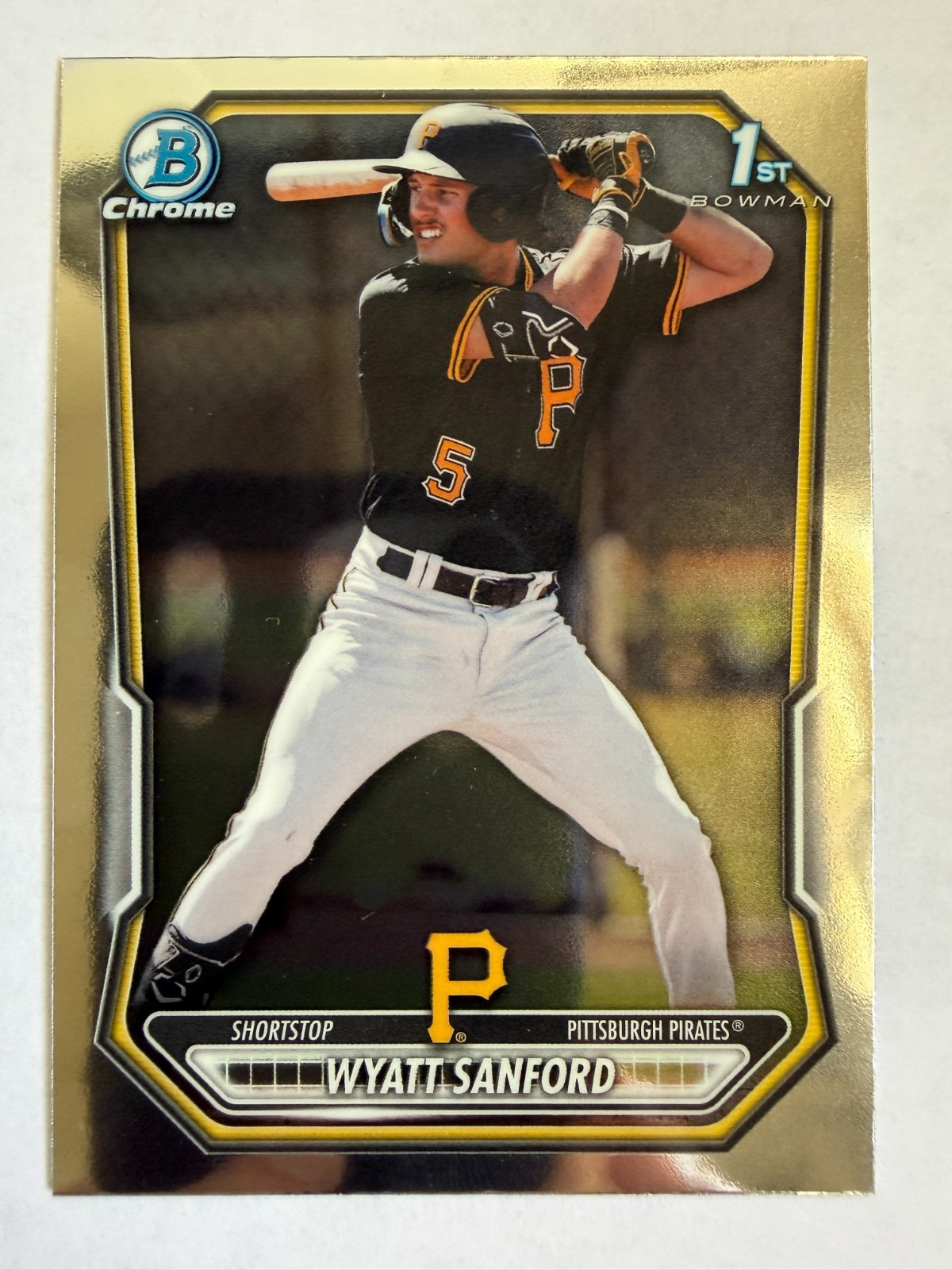 2026 Bowman Baseball Wyatt Sanford BCP-66 Chrome Prospects