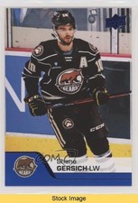 2020-21 Upper Deck AHL Blue Shane Gersich #103 READ 1a9z
