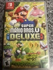 New Super Mario Bros. U Deluxe - Nintendo Switch Tested & Working