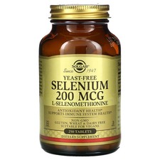 2 X Solgar, Selenium, Yeast-Free, 200 mcg, 25...