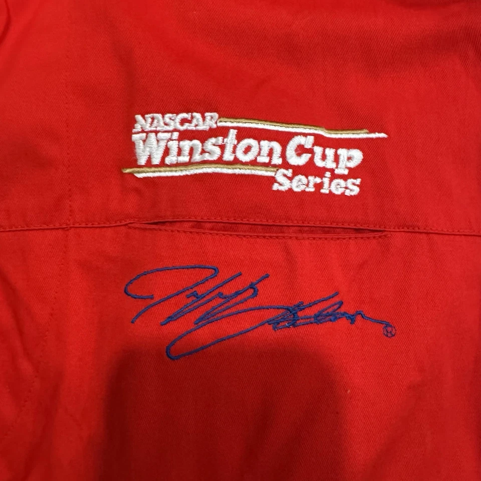 Chaqueta de Colección Jeff Gordon Para Hombre Grande Años 90 Chase Authentics NASCAR DuPont Racing Foto 3 de 4