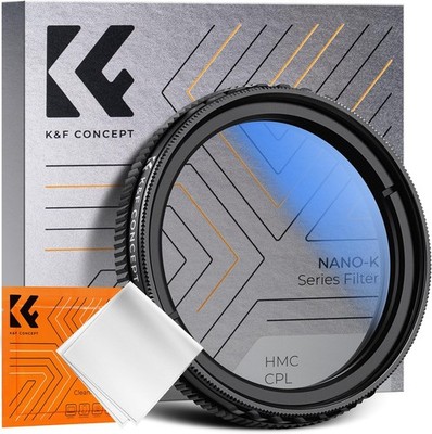 K&F CONCEPT CPL Zirkular-Polarisationsfilter für N5/4 Pro/S1 Dashcam Frontkamera