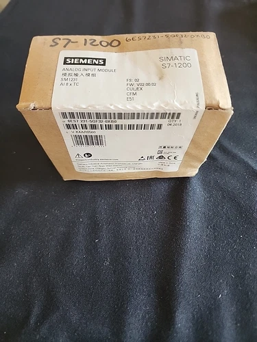 SIEMENS 6ES7 231-5QF32-0XB0 Simatic S7-1200 Analog Input Module 10-2022 NEW