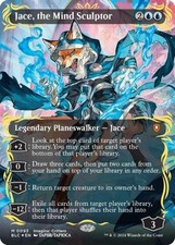 Jace, el escultor de la mente (sin fronteras) (lámina elevada) - COBL MTG - casi como nuevo