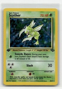Scyther 1st Edition Holo | eBay