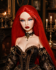 integrity toys OOAK Repaint Poppy Parker Custom Art Doll Head