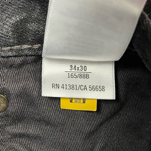 Polo Ralph Lauren Jeans Mens 34x30 All Over Pony Slim Straight Varick Black Gray - Picture 14 of 21