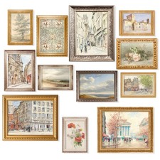 Vintage French Country Decor - Antique European Posters Gallery Wall Prints, ...