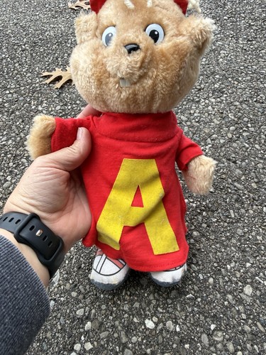 Vintage 1983 Alvin und die Chipmunks Plüschpuppe 11 Zoll Bagdasarian CBS Toys - Bild 6 von 12