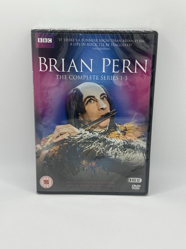 Brian Pern – The Complete Series 1–3 BBC DVD, 3-Disc Set, Sealed