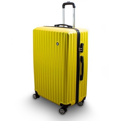 Trolley Reisekoffer Hartschalenkoffer Teleskopgriff General XL Gelb Barut