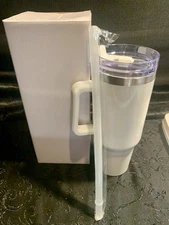 Improvements 40 oz HSN Tumbler WHITE