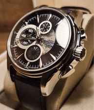 Orologio cronografo automatico Hamilton Jazzmaster Open Secret 44 mm cachi vintage