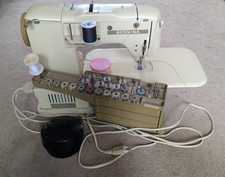 Bernina Record 730 Electric Sewing Machine with Foot Pedal and Accessories
