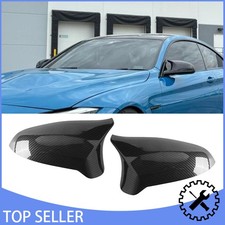 Carbon-Look Au�enspiegel Spiegelkappen Abdeckung F�r BMW M3 F80 M4 F82 2014-2019