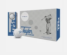 TaylorMade TP5x Heritage Golf Balls VINTAGE themed Golf Balls - LIMITED EDITION