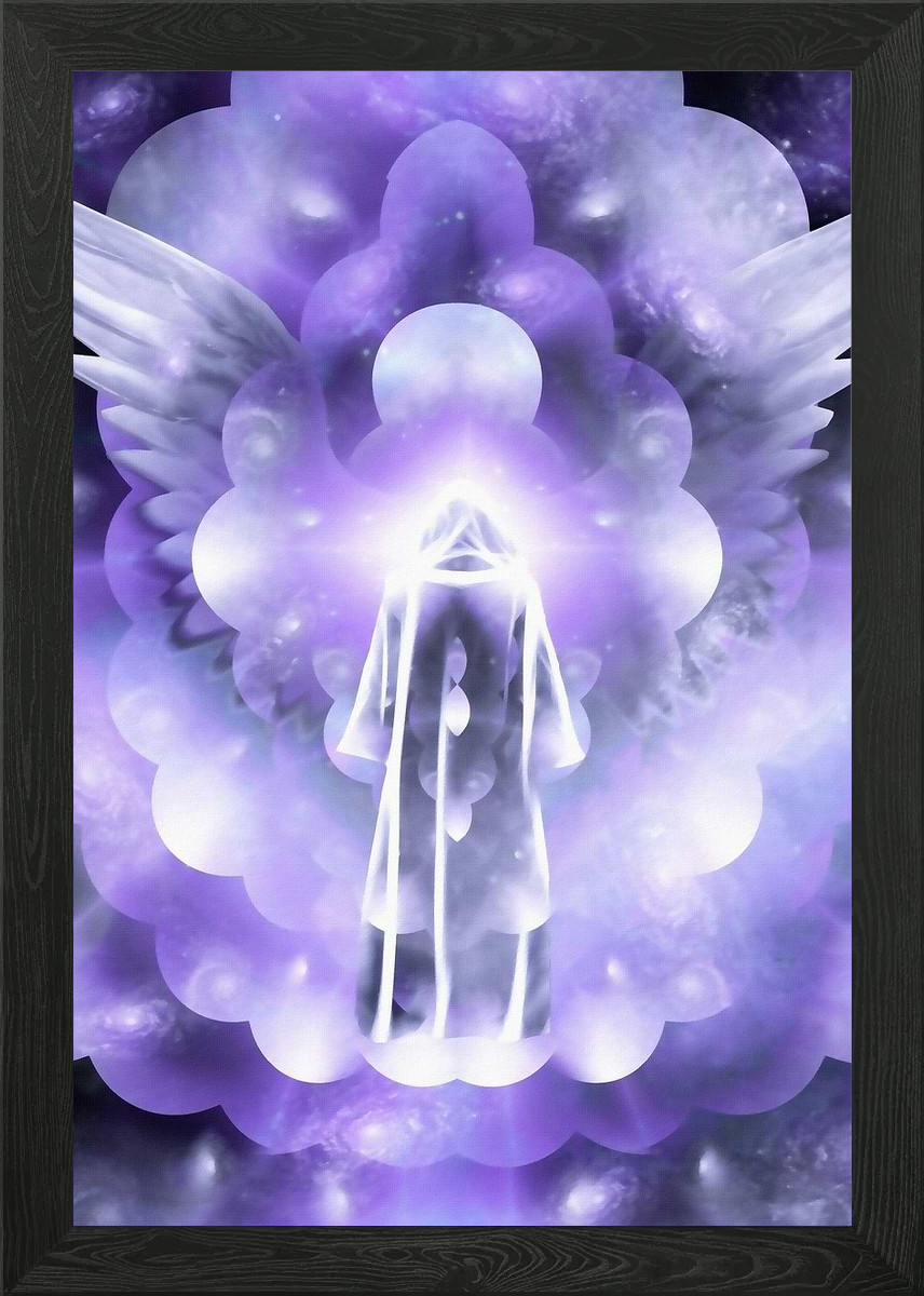 To the God Framed Wall Art Poster Canvas Print Picture