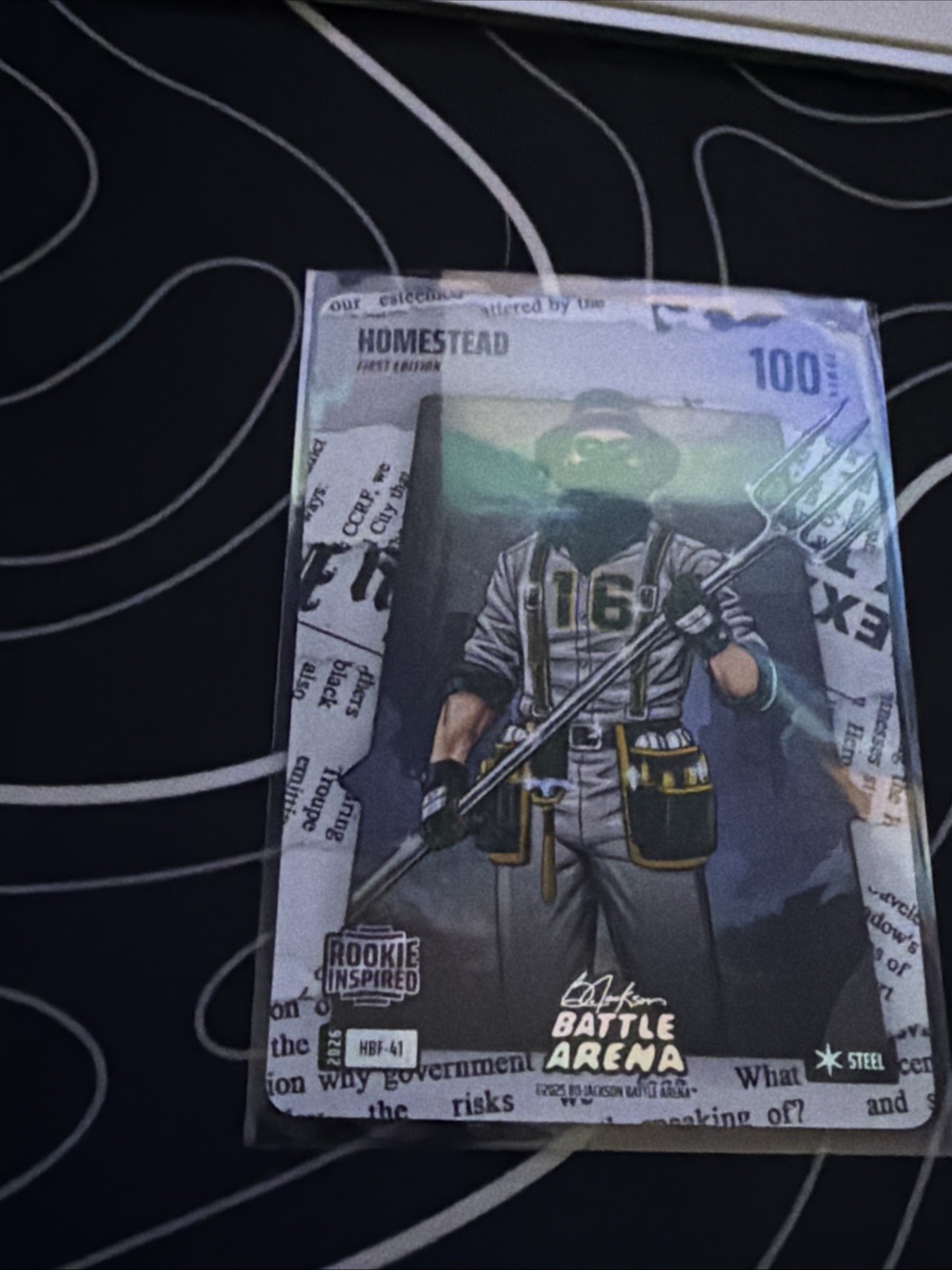 2026 Bo Jackson Battle Arena Steel Homestead Nick Kurtz (RC) HBF-41 Headliner