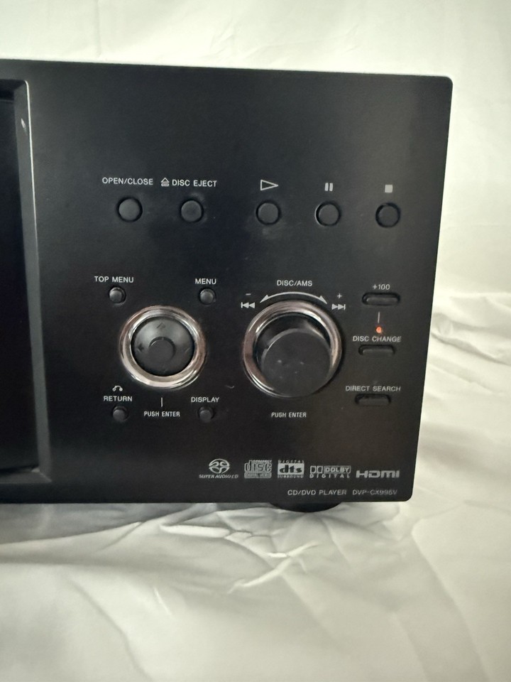 Sony CD/DVD Player DVP-CX995V in Excellent Condition | eBay