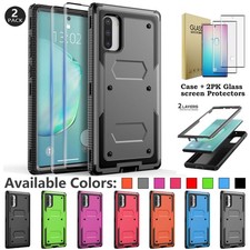 For Samsung Galaxy Note 10 5G Case Shockproof Rugged Heavy Duty Screen Protector