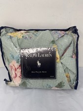 POLO RALPH LAUREN Hydrangea Cottage Lane Floral Ruffled Standard Sham Vtg RARE