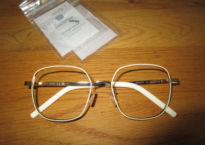 Kenzo, Brille, Gestell, gold-weiß, KZ 5169 UK 021, 49/16/135, einmal getragen!