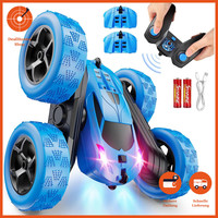 Ferngesteuertes Stunt-Auto 4WD Led-Lichter 360°-Flips FüR Kinder 6-12 Jahre