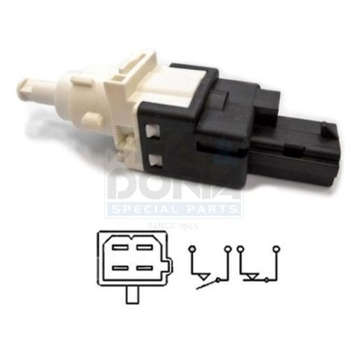 Fits MEAT&DORIA 35043 BRAKE LIGHT SWITCH