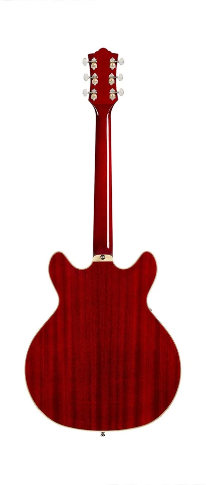 Guitarra Eléctrica Guild Starfire I DC Zurda Semi-Hueca, Palo de Rosa Rojo Cereza Foto 3 de 3