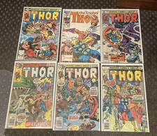 Lot of 6 The Mighty Thor (Marvel Comics Group)