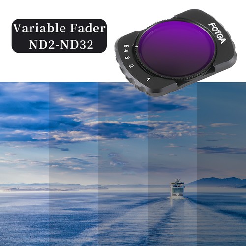 Lens Filter Set ND8/32 ND128 CPL MC-UV Black Diffusion Set For DJI Pocket 3 - Picture 11 of 69
