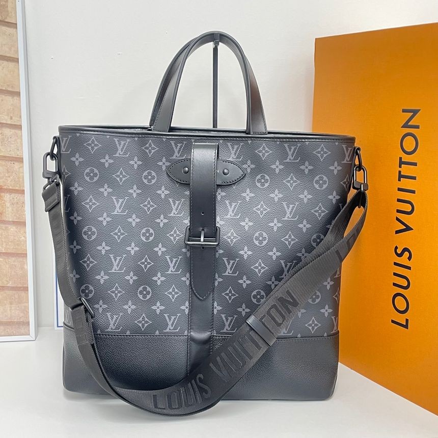 Louis Vuitton Eclipse Souvenir Tote Shoulder Bag M45914