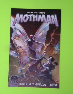 Frank Frazetta's Mothman #1b 2023 Opus Comics Variant We Combine Ship RY78-258