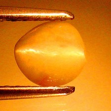 1.07Ct UNHEATED NATURAL CHRYSOBERYL CAT'S EYE FROM SRILANKA