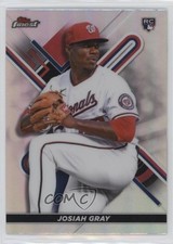 2022 Topps Finest Refractor Josiah Gray #25 10wc
