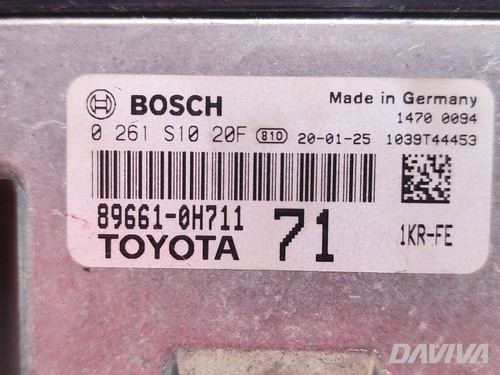 Toyota Aygo Unidad del módulo de control del motor 1.0 Gasolina 51kW (69 HP) - Picture 7 of 11