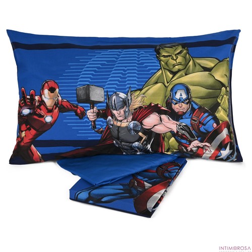 Serviette Bleu Garçon Avengers Arena Ave | Déstockage Arena