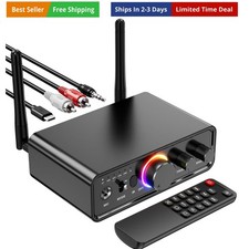 Upgraded Bluetooth 5.3 Audio Receiver Transmitter for Home Stereo TV, HiFi Wi...