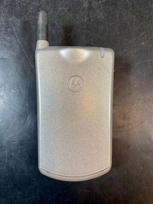 Vintage Motorola Timeport Flip Cell Phone Mercedes-Benz Branded