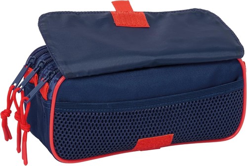 SPIDERMAN – Triple Big Pencil Case, Children's Pencil Case, Ideal for School Age - Picture 2 of 4