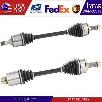 Front Driver Passenger CV Joint Axle For 2015-2017 Honda Accord 2.4L w/ Warranty