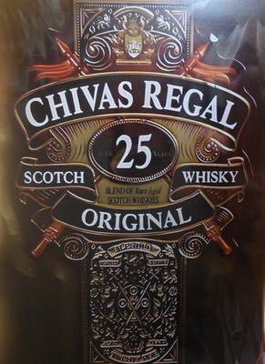 CHIVAS REGAL  25 YEARS SCOTCH WHISKY    Retro Blechschild 30 x 20 cm  