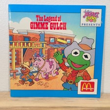 Vintage The Muppet Babies Book The Legend of Gimme Gulch Jim Henson NEW
