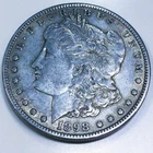 1898-S Morgan Silver Dollar Beautiful High Grade Coin Rare Date