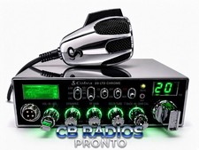 Cobra 29 LTD Chrome -GREEN LIGHT EDITITION  PERFORMANCE TUNED RECEIVE ENHANCED