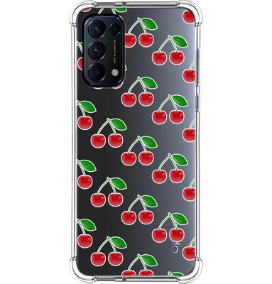 Custodia In Silicone Antishock Per Oppo A76 / A96 Design Acquerello 10 Disegni