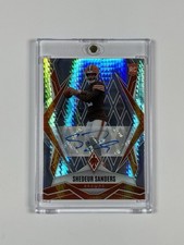 2025 PANINI PHOENIX SHEDEUR SANDERS #154 SILVER HYPER ROOKIE AUTO