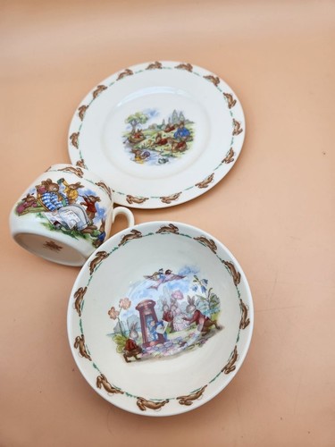Royal Doulton Bunnykins 3-teiliges Set (Tasse, Schale, Teller) - Bild 5 von 6
