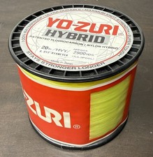 YO-ZURI Hybrid Fishing Line Yellow Flurocarbon  Nylon 2900yd 20lb Test 1lb Spoo