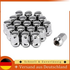 20x Radmuttern Zink M12x1,5 Kegelbund 35mm SW19 für Mazda Honda Toyota Opel